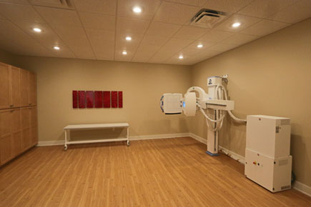 Florida Architect Urgent Care X-Ray Room