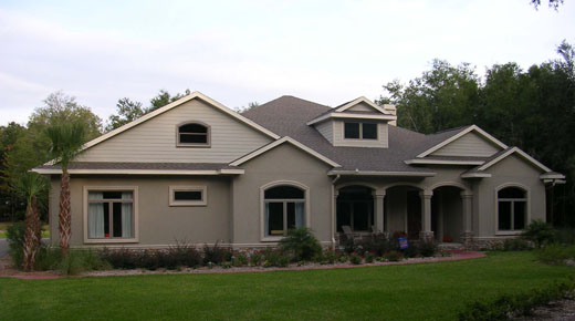 Newberry Home Plans, well insulated home design, aac block wall construction, newberry florida